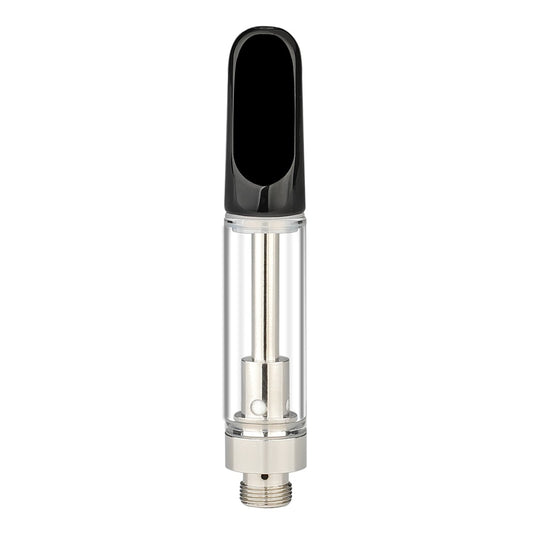 Vape Cartridge with Black Ceramic Mouthpiece