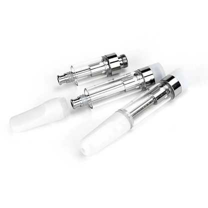 Cartucho de vaporizador con boquilla de cerámica blanca