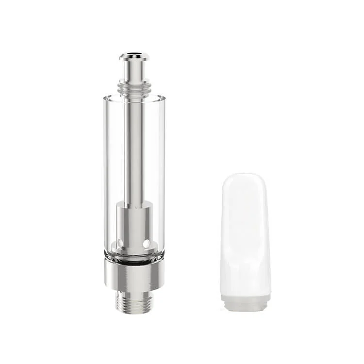 Cartucho de vaporizador con boquilla de cerámica blanca