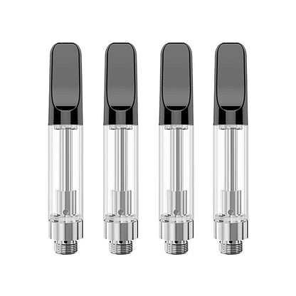 Vape Cartridge with Black Ceramic Mouthpiece