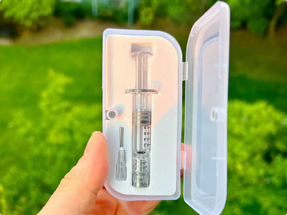 Glass Luer Lock Syringe 1ml Filling Kit – Needle & Magnetic Storage Case